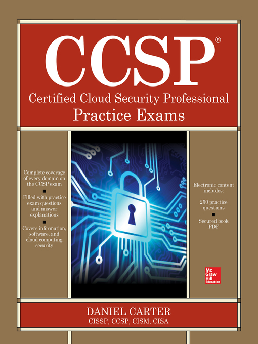 Cover image for CCSP Certified Cloud Security Professional Practice Exams
